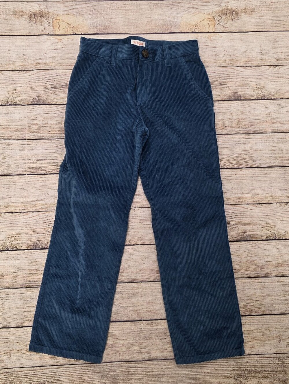 Cat & Jack Dark Blue Corduroy Pants Size 7